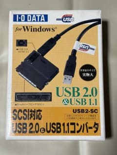 ミ*ツ様 I-O DATA USB2-SC SCSI変換コンバータ - メルカリ