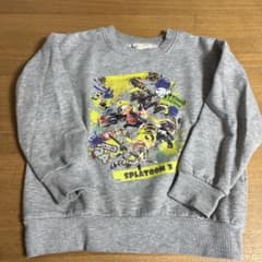 スプラトゥーン3 トレーナー 120サイズ グレー