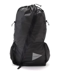 and wander アンドワンダー sil daypack