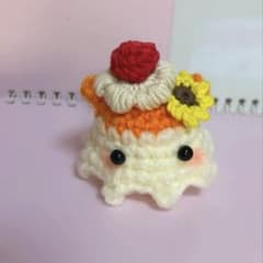 めんだこ チェリー あみぐるみ 編み物 ひまわり スイーツのサムネイル