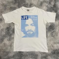 90s montage ヴィンテージTシャツ チャールズマンソン - メルカリ