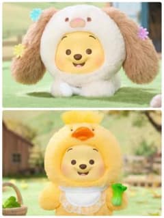 プーさん Happy Farm ダック Duck 小犬 Puppy 2種のサムネイル