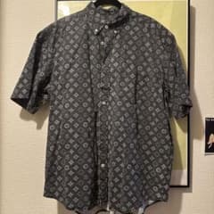 STUSSY 半袖シャツ　90s モノグラムのサムネイル