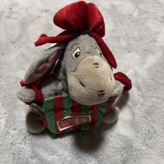 Disney 2004 Christmas Eeyore ぬいぐるみのサムネイル