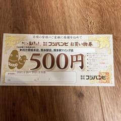フジバンビ　お買い物券のサムネイル