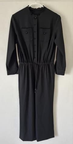 週末SALE【YAMADAYA】黒い長袖チュニックのサムネイル