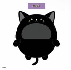 ふわコロりん　きせかえ着ぐるみ　クロネコのサムネイル