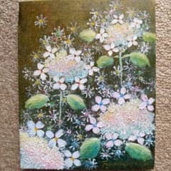 油絵 「紫陽花の輝き」F3号 （匿名配送） - メルカリ