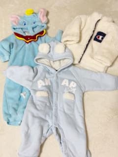 ベビー服　まとめ売り　チャンピオン　オーバーオール　ロンパース　ダンボのサムネイル
