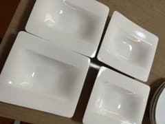 Villeroy & Boch ホワイト皿 4枚セットのサムネイル