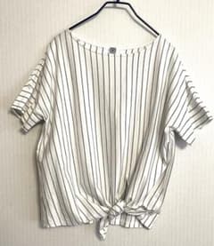オンワード  J.PRESS  ストライプ柄　Tシャツのサムネイル