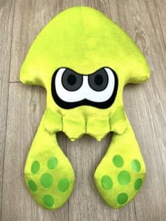 Splatoon Squid Plush Toy - Neon Green
