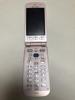 ドコモF-01Gピンク充電端子に傷有り本体のみ3G携帯電話FOMA判定○のサムネイル
