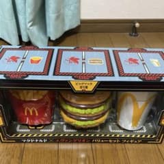 マクドナルド　ビックマック　エヴァンゲリオン　バリューセット　フィギュアのサムネイル