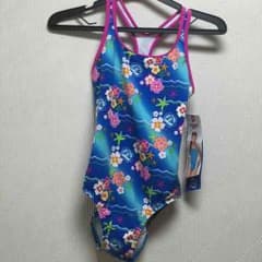 最終処分★スピード（speedo）★水着 可愛い花柄★新品 女の子用②のサムネイル
