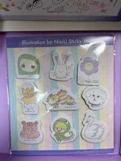 NiziU ファンクラブ特典　付箋のサムネイル