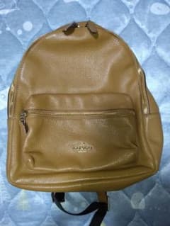 COACH レザー バックパック リュック - メルカリ