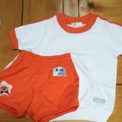 体操服 100 アンパンマンワッペン付きのサムネイル