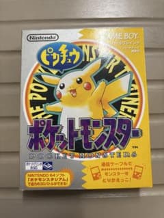 【動作確認済】ポケットモンスター　ピカチュウ版　ポケモン　ゲームボーイ　ソフトのサムネイル