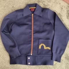 【美品】EVISU 月桂樹　ジャージ　かもめ　刺繍　サイズＬ 美品】EVISU 月桂樹 ジャージ かもめ 刺繍 サイズL - メルカリ