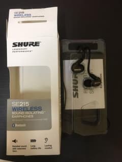 SHURE SE215 WIRELESS ブラックのサムネイル