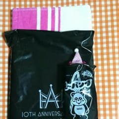 AAA え～パンダ&フェイスタオル 桃のサムネイル