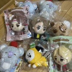 TinyTAN, bt21 봉제 인형 8 체 세트