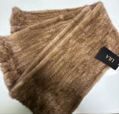 ミンク　リラ　ストール　マフラー　LILA 未使用のサムネイル