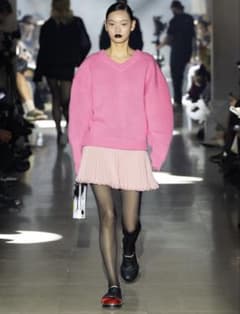 doulet/NEO PLETED KNIT SKIRT即購入OK/値下げ交渉可 - メルカリ