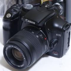 ☆スマホに送れる一眼レフ☆キャノン EOS Kiss D セットcr - メルカリ