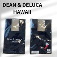【新品・未開封】DEAN & DELUCA ハワイ限定 ニットバッグ ネイビーのサムネイル
