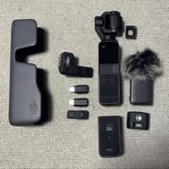 DJI OSMO POCKET 本体ほかアクセサリーセット DJI Osmo Pocket2 本体 ジンバルカメラ アクセサリーセット - メルカリ