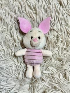 《美品、未使用》ピグレット ぬいぐるみ マスコット　ディズニー　プーさんのサムネイル