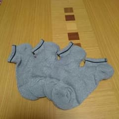 新品 メンズ グレー くるぶし下 靴下 25~27cmのサムネイル