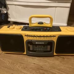 sony sports ラジカセ　cfs-290 ジャンク sony sports ラジカセ cfs-290 ジャンク - メルカリ