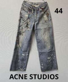 【名作】ACNE STUDIOS 1981F プリントジーンズ 44 新品同様のサムネイル