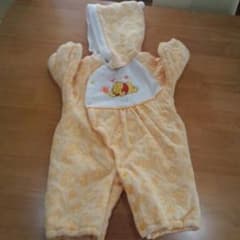 おくるみ　アフガン　くまのプーさん♪　日本製のサムネイル