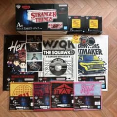 一番くじ ストレンジャーシングス セット A賞 F H G ブロマイド ポスター 一番くじ ストレンジャーシングス セット A賞 F H G ブロマイド