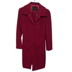 Le souk ルスーク ウール90% ロングコート サイズ3 ボルドーのサムネイル
