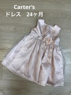 Carter’s ベビードレス チュール リボン ピンクバースデードレスのサムネイル