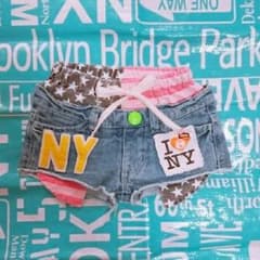 ♡リト様専用♡JAM デニム ショートパンツ 100のサムネイル