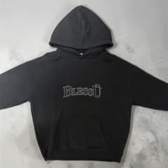 BLESSÜ パーカー ブラック メンズのサムネイル