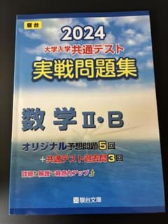 2024 駿台 大学入学共通テスト 実戦問題集 数学 2・Bのサムネイル