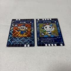 カード迷宮 ぐるり森 大冒険 モンパ君 シートンくん カード 2枚セットのサムネイル