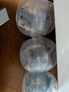 カプセルトイ 3個セット ラバーキーホルダーのサムネイル