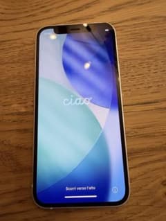 iPhone 12 mini 256GB ホワイト 背面割れ 動作品のサムネイル