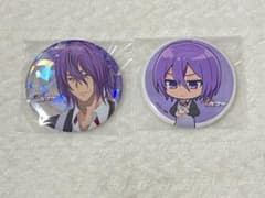 黒バス おにぎり ver. 等身 ミニキャラ 缶バッジ 紫原敦 2個セット