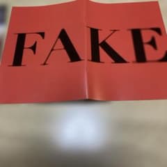 森達也監督映画『FAKE』のパンフレットとフライヤーのサムネイル