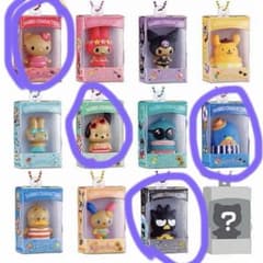 サンリオキャラクターズ　チョコボックス フィギュア 4種のサムネイル