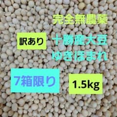 十勝産 大豆(ゆきほまれ) 訳あり品 1.5 kg - メルカリ
